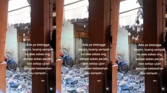 Viral Curhatan Tetangga Buang Sampah ke Asbes Rumah Orang Lain, Sampai Menggunung bak di TPA Bikin Publik Naik Darah