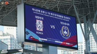 Timnas Indonesia U-19 vs Korea Selatan: Garuda Nusantara Tertinggal 1-3 di Babak Pertama