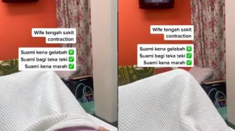 Istri Lagi Kontraksi, Suami Malah Kasih Tebak-Tebakan, Auto Kena Amuk: Diam Lah!