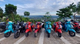 Lintas Kota dan Wisata Alam Bersama Yamaha Fazzio Hybrid - Connected, Pembuktian Keandalan di Berbagai Medan