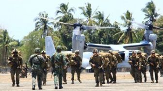 China Garang, AS dan Filipina Latihan Militer Terbesar dalam 7 Tahun