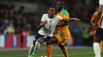 Hasil Laga Persahabatan: Inggris Hantam 10 Pemain Pantai Gading 3-0