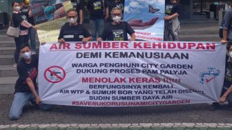 12 Tahun Krisis Air Bersih, Warga Rusunami City Garden Adukan Pemprov DKI hingga PAM Jaya ke Ombudsman RI