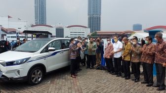 Menko Perekonomian Resmi Membuka Pameran Otomotif IIMS Hybrid 2022