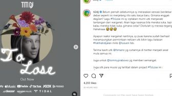 Titi DJ Jawab Tantangan Warganet, Balas Lagu Tulus dengan Judul To Lose