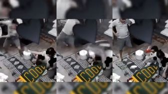 Viral! Pria Terekam Lakukan Kekerasan ke Istri, Anak-anak Jadi Saksi Bisu Bikin Publik Makin Prihatin