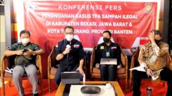 Tetapkan Tersangka Baru Kasus TPS Ilegal di Tambun Selatan, Ditjen Gakkum KLHK: Kami Tahan di Rutan Bareskrim