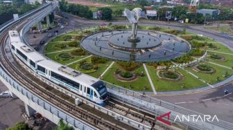 Sumsel Hitung Mundur Fornas VII, Selama Fornas Naik LRT Gratis