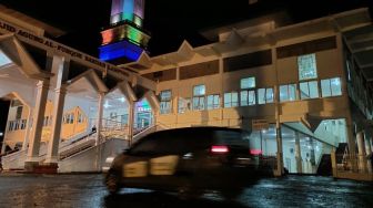 Program Satu Juz Alquran Satu Malam Masih Ditiadakan di Masjid Al-Furqon Bandar Lampung