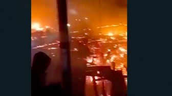 Fakta Kebakaran Besar di Kampung Nelayan Sungsang saat Malam Ramadhan Pertama: Kompos Gas Sambar Jerigen Bahan Bakar