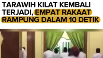Muncul Lagi Video Salat Tarawih Super Cepat, Ustadz Abdul Somad dan Buya Yahya Sepakat Tak Sah dan Haram Diikuti