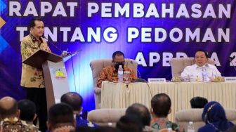Gelar Rapat Di Lampung, Kemendagri Minta Daerah Beri Masukan Soal Pedoman Penyusunan APBD Tahun 2023