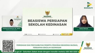 BAZNAS Sambut 100 Peserta Beasiswa Persiapan Sekolah Kedinasan