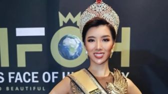 Nadia Tjoa, Wakil Indonesia yang Raih Gelar Miss Face of Humanity 2022