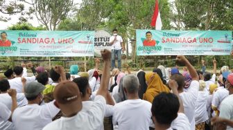 Dinilai Mampu Angkat Ekonomi Indonesia, Relawan di Jember Dukung Sandiaga Uno Presiden 2024