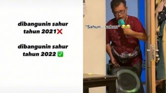 Kocak! Ayah Ini Bangunkan Sahur Anaknya di Kamar Pakai Speaker: Makin Heboh