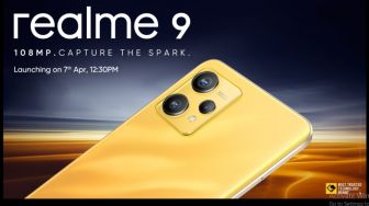 Realme 9 versi 4G Meluncur 7 April, Ini Spesifikasinya