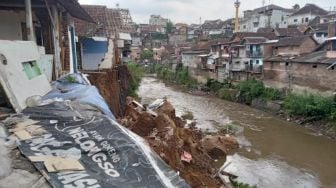 Tanah Longsor Melanda Kota Malang, Enam Rumah Warga Terdampak