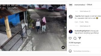 Demi Jemput Ayang, Pemuda Ini Rela Pakai Hijab, Sosoknya Bikin Warganet Khawatir