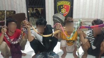 Tawuran Perang Sarung di Tangerang, 14 Remaja Diamankan