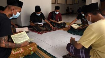 Ratusan Warga Binaan Rutan Serang Mengikuti Pesantren Ramadhan