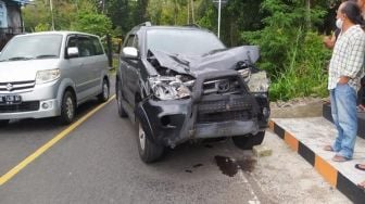 Kecelakaan Beruntun di Buleleng Libatkan Fortuner Diduga Milik Kejati Bali, Ayah Dan Anak Tewas