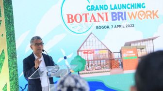 Botani BRIWork Jadi Sarana Utama Pemberdayaan Ekosistem Kampus dan Pertanian Tani Center