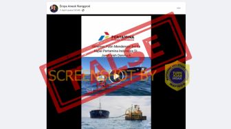 CEK FAKTA: Beredar Video Kapal Pertamina Indonesia Dijarah oleh Denmark, Benarkah?