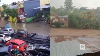 Malang Terendam Banjir, Warganet Salahkan Wali Kota yang Hanya Urusi MiChat