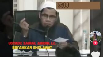 Heboh! Bid'ahkan Shalawat, Video Ceramah Ustaz Zainal Abidin Tuai Kecaman Warganet