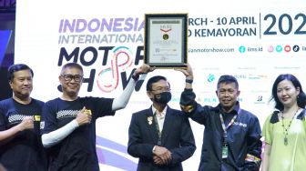 IIMS Hybrid 2022 Berbuah Rekor MURI, Grand Prize Terbanyak dalam Sejarah Otomotif Nasional