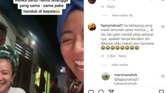 Viral Video Dua Cewek Ini Ngakak Ketemu Habis Keramas Sebelum Sahur, Publik: Habis Vaksin