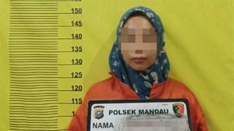 Wanita Muda Bobol Brankas Kepala Desa di Bengkalis, Aksi Terekam CCTV