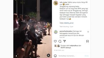 Makin Ramai, Balapan Lari dan Drag Bike BMX di Tenggarong, Warganet Sindir Soal Tarawih