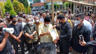 Mahasiswa di Tebing Tinggi Sumut Tolak Presiden 3 Periode