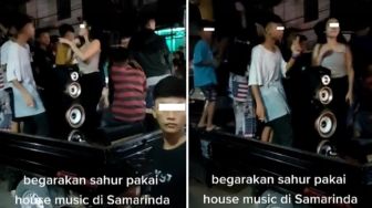 Viral Sekelompok Remaja Bangunkan Sahur Pakai Musik Jedag-jedug, Warganet Ribut: Ini Ngajakin Orang Dugem?