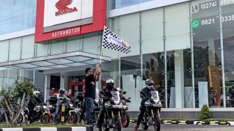 Jajal Ketangguhan Honda CB150X, Pencinta Motor Sport Jogja dan Magelang Ramaikan Dealer Astra Motor Yogyakarta