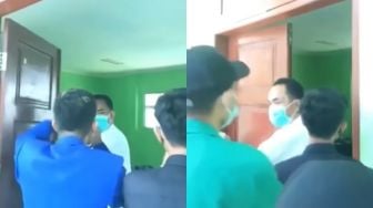 Mahasiswa Ngamuk Ajak Teman yang Lagi Belajar di Kelas Ikut Demo, Dosen sampai Tutup Pintu, Publik Berdebat