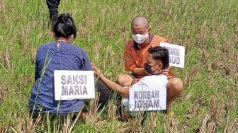 Tersangka Kasus Penembakan di Probolinggo Jalani 12 Adegan Rekonstruksi