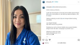 Nirina Zubir Mendadak Masuk Ruang Operasi, Minta Doa Dilancarkan, Sakit Apa?