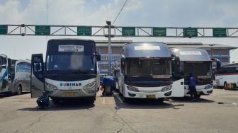 Penumpang Bus di Bekasi Mulai Melonjak Jelang Mudik Lebaran 2022