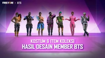 Ada Skin BTS, Berikut 9 Kode Redeem FF Terbaru Rabu 13 April 2022