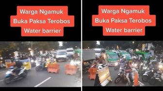 Bukan Gas Air Mata, Viral Demo Mahasiswa Dibubarkan Paksa Gegara Warga Ngamuk Kejar Waktu Buka Puasa