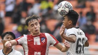 Hasil IYC 2021: Beda Kelas, Atletico Madrid Habisi Bali United 5-0