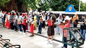 Viral Video Flash Mob "Tanah Airku" di Malioboro, Addie MS: Yogyakarta Kota Cerdas!