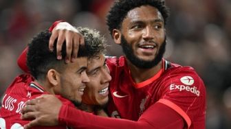 Liverpool vs Benfica Imbang 3-3, The Reds Lolos ke Semifinal Liga Champions