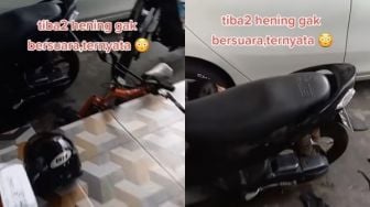 Curiga Anak Hening Tak Bersuara, Ternyata Malah Tepergok Asyik Mewarnai Ban Mobil