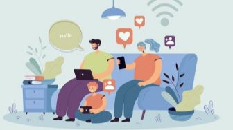 5 Dampak Positif Internet dalam Lingkup Keluarga, Merasakannya juga?