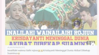 CEK FAKTA: Ramai Kabar Krisdayanti Meninggal Akibat Dibekap Suami, Benarkah?