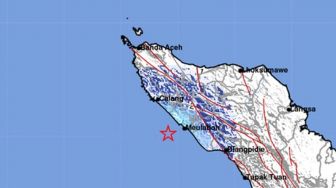 Meulaboh Aceh Gempa 4,6 SR Jumat Malam, Ini Penyebabnya